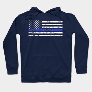 Thin Blue Line Policeman Hoodie